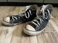 Converse Chucks hi schwarz Gr. 44 (UK10) Skate abgerockt