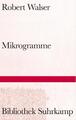 Mikrogramme Robert Walser