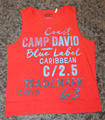 CAMP DAVID ღღ T-Shirt ärmellos - Tanktop ღღ rot ღღ Gr. XXXL ღღ