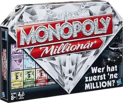 Hasbro Monopoly Millionär Brettspiel Familienspiel Strategie