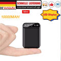 Powerbank 10000mAh Mini Kompakt Externer Akku Power Bank Klein Handy Ladegerät