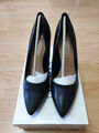 Damen Schuhe, Pumps von SPOT ON, Schwarz, Gr. 39-6 Absatz ca 10 cm Neu