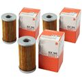 3x MAHLE / KNECHT Kraftstofffilter KX 185 Fuel Filter