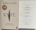 Salman Rushdie signiert Buch Knife Deutsch Mordversuch Signatur Autogramm Orig.