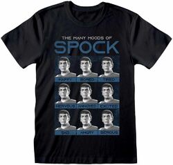 Star Trek - Many Moods Of Spock T-Shirt