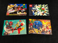 Lego 4 x Prospekte Kataloge Catalog von 1991 1993 1994 1995