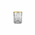 Nachtmann Whiskybecher 2er Set Noblesse Gold, Tumbler, Kristallglas, Klar 295 ml