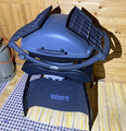 Weber Elektrogrill Q 2400 Stand, Dark Grey + Stahlbürste +Schalen