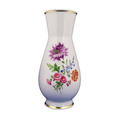 MEISSEN  Blumenvase Bunte Blumen Goldrand Streublumen 23,5 cm Form 50064