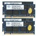 8GB 4x 2GB/1GB PC2-5300S DDR2-667MHz CL5 SO-DIMM Laptop Speicher für NANYA DE