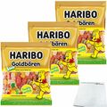 Haribo Goldbären sauer Fruchtgummi Fruchtgummibären 3x175g Packung usy Block