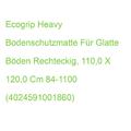 Ecogrip Heavy Bodenschutzmatte Für Glatte Böden Rechteckig, 110,0 X 120,0 Cm 84-