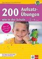 200 Aufsatz-Übungen wie in der Schule 2.-4. Klasse | Buch | 9783129493366