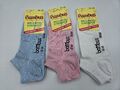 3 Paar Sneaker Bambus Viskose Socken Sneakersocken schwarz bis Gr.54 Übergröße