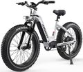 AIRWEST 250W E bike 26 Zoll Fatbike Elektrofahrrad Shimano 7 Gang 25km/h Pedelec