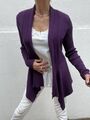 Sportlich elegante 89TH & Madison Strickjacke Cardigan Gr.38/49 lila so schön 👌