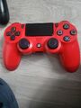 Sony PlayStation 4 DualShock Wireless Controller - Magma Red Vollfunktionsfähig