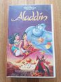 Aladdin Walt Disneys Meisterwerk mit Hologramm VHS Videokassette Video Kassette