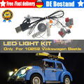 LED Licht Beleuchtungs Kits für Lego 10252 Volkswagen Beetle Car Model Bricks DE