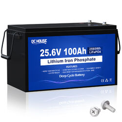 LiFePO4 Akku 12V/24V/48V 6Ah 24Ah 100Ah 200Ah Lithium Batterie BMS für RV Solar