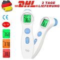 Fieberthermometer Digital LCD Infrarot Stirn Thermometer kontaktlos Baby Kinder