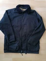 Barbour Beaufort Jacke Gr. M Marineblau Designer