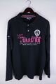 Gaastra Damen Rugby Shirt Poloshirt Freizeit schwarz Baumwolle Pullover Größe 3XL