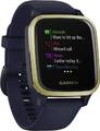 Garmin Venu SQ Music Dunkelblau-Weissgold Smartwatch Fitnessuhr *Neu*OVP*