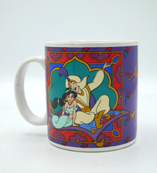 Disney Aladdin & Jasmin Djini Gini Teppich Porzellan Tasse für Kinder 9,5cm