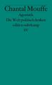 Agonistik | Die Welt politisch denken | Chantal Mouffe | Deutsch | Taschenbuch