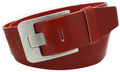 Vascavi - roter Ledergürtel 5 cm Jeansgürtel Vollleder echtes Leder Gürtel belt