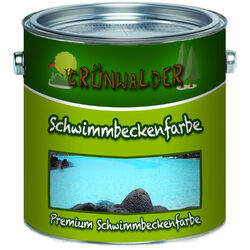 Grünwalder premium Poolfarbe Schwimmbeckenfarbe Hellgrau Schwimmbadbeschichtung