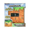 Minecraft Kinder Digitaler Wecker LED Batteriezeit Nachtlicht Schlafzimmer