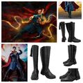 Doctor Strange: Stephen Strange Cosplay Deluxe Battle Long shoes Boot superhero