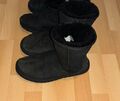 2x Stück UGG Australia Classic Damen Stiefel Gr. 40 Schuhe schwarz, Leder