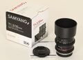 Samyang T1.3/35mm Objektiv Video APS-C Sony E, Cine Lens