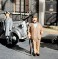 OO MESSE POIROT FIGUR + WANDERSTOCK AGATHA CHRISTIE ORIENT EXPRESS TODES NILE