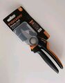 Fiskars Amboss-Gartenschere, X-series PowerGear, P941, Mit Rollgriff, Für trocke