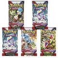 Pokemon Karten 5 Booster Packs Karmesin und Purpur DE Neu OVP Pokemon TCG