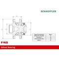 FAG 713 6679 70 Radlagersatz für BMW