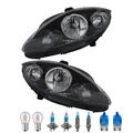 Scheinwerfer Set inkl. Premium Lampen für Seat Leon 1P1 mit LWR Motor Fernlicht