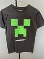 Mojang JINX Flip Pailletten Druck Minecraft Kinder grünes T-Shirt - 100 % authentisch