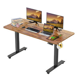 140x60cm Elektrisch Höhenverstellbarer Schreibtisch Gaming Tisch PC Arbeitstisch