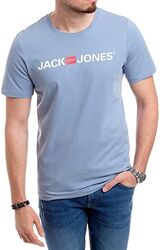 Jack & Jones Herren T-Shirt Regular oder Slim Fit Rundhals Print Shirt kurz