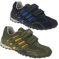 GEOX  J SNAKE BOY Jungen Sneaker Leder in 2 Farben Gr.30-41