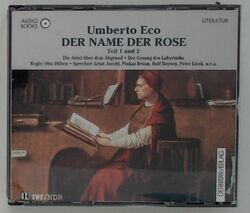 Der Name der Rose Teil 1 und 2 Düben, Otto, Umberto Eco  und Ernst Jacobi: