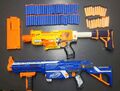 Nerf N-STRIKE Barricade RV-10  +  ca. 50 Schuß