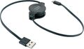 ***NEU*** SCHWAIGER Sync & Ladekabel 90cm LKR090M 533 Micro USB Schwarz