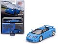 BUGATTI EB 110 GT  - blu bugatti - MiJo - Mini GT 1:64
