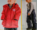 2tlg SET Kinder THERMOANZUG Winterjacke+Hose Schneeanzug Gr.62/80 rot/blau NEU